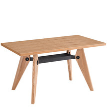 HJT-420 사각 테이블(내추럴) 대 